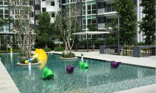 Capella Embassy children's pool and splash pad — family-friendly water play area, KL